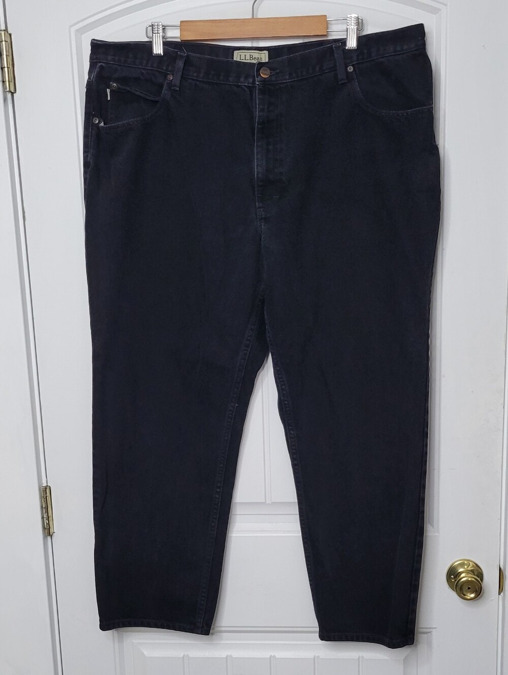 L.L. Bean Men's Black Jeans